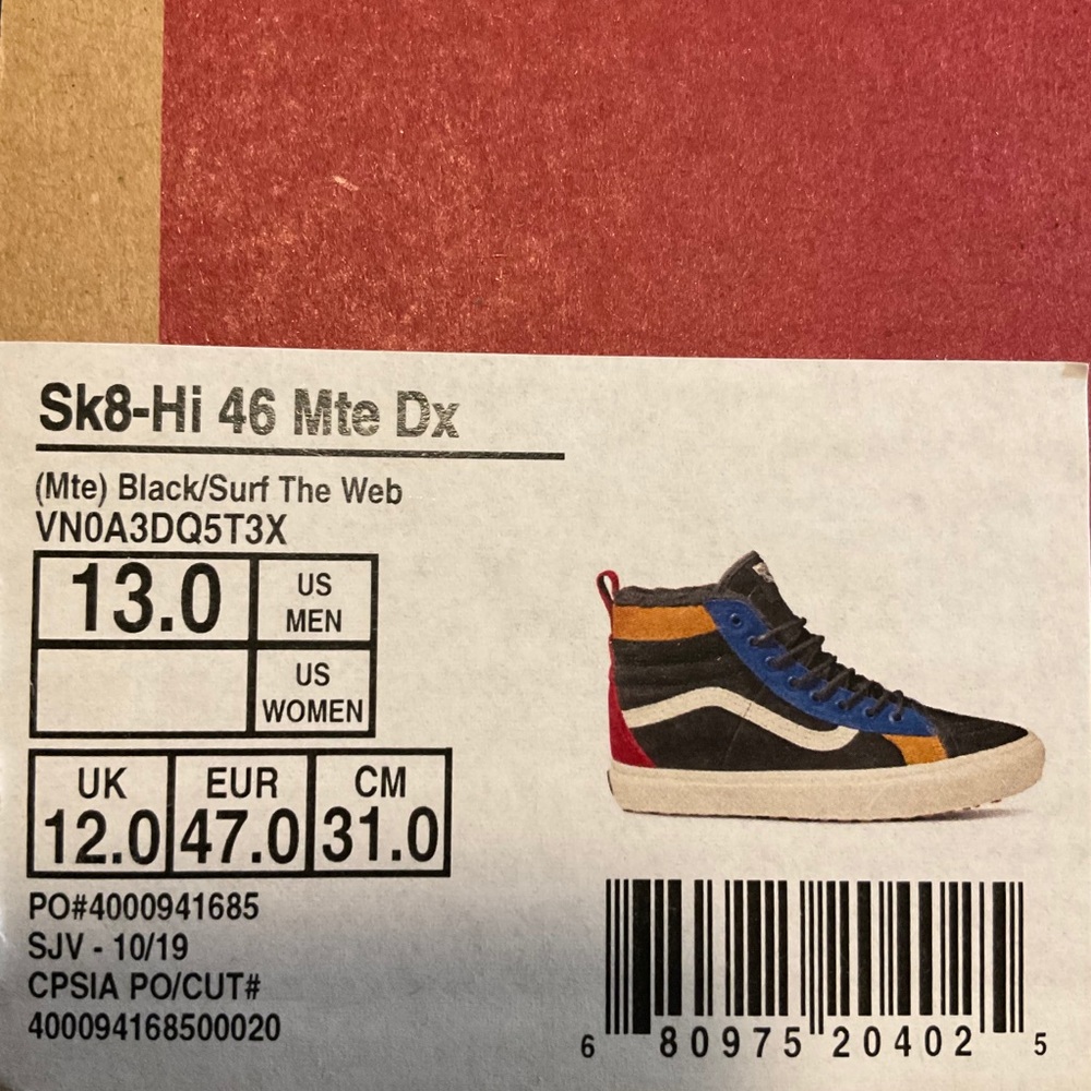 Sk8 hi 46 MTE DX Vans men - Picture 10 of 14